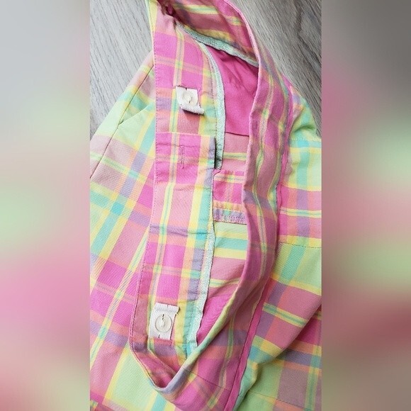 Lilly Pulitzer Vintage White Label Plaid Shorts 4 - Picture 4 of 8